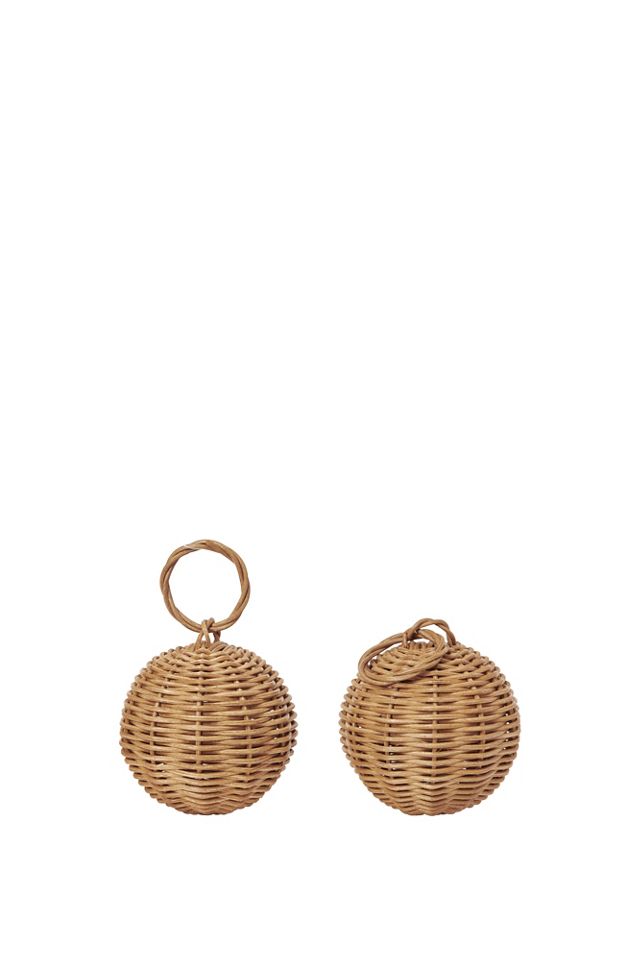 Ferm Living Braided Baubles, Set of 2  #1