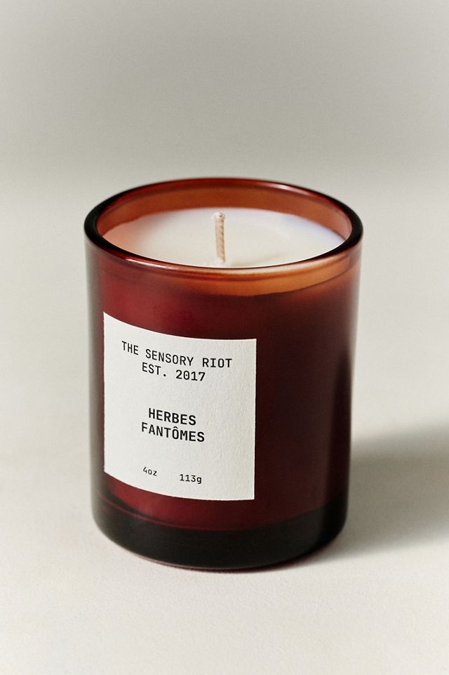 THE SENSORY RIOT Woody Herbes Fantômes Boxed Glass Candle #2