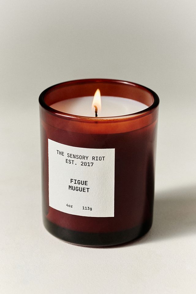 THE SENSORY RIOT Floral Figue Muguet Boxed Glass Candle #2