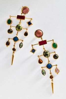 En Cavale Islas Atlan Drop Earrings