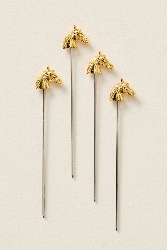 Here's How Curly Cocktail Picks, Set of 4 #1