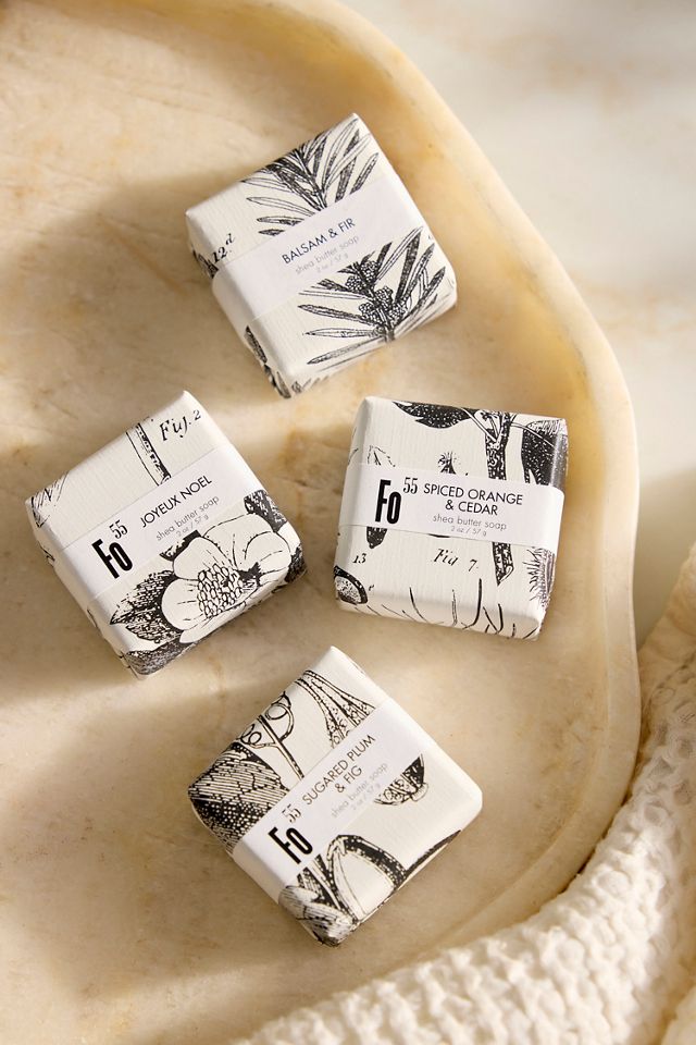Formulary 55 Holiday Petite Soap Gift Set #1
