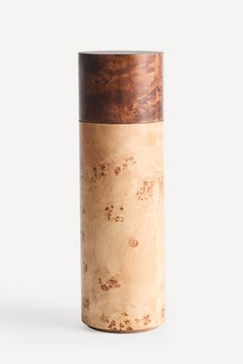 Holland Burl Wood Plinth