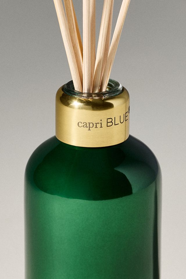Capri Blue Fir & Firewood Green Glass Diffuser #1