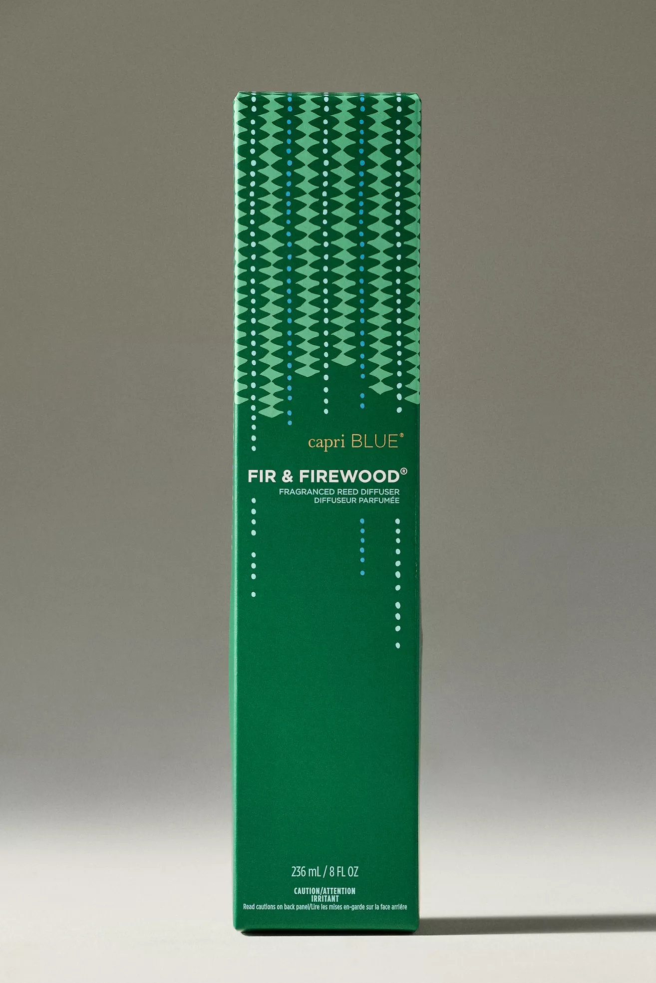 Capri Blue Fir & Firewood Green Glass Diffuser - thumbnail 3