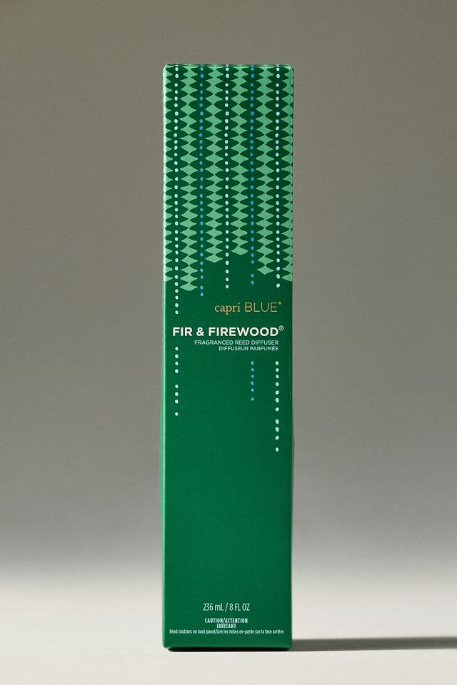 Capri Blue Fir & Firewood Green Glass Diffuser #2