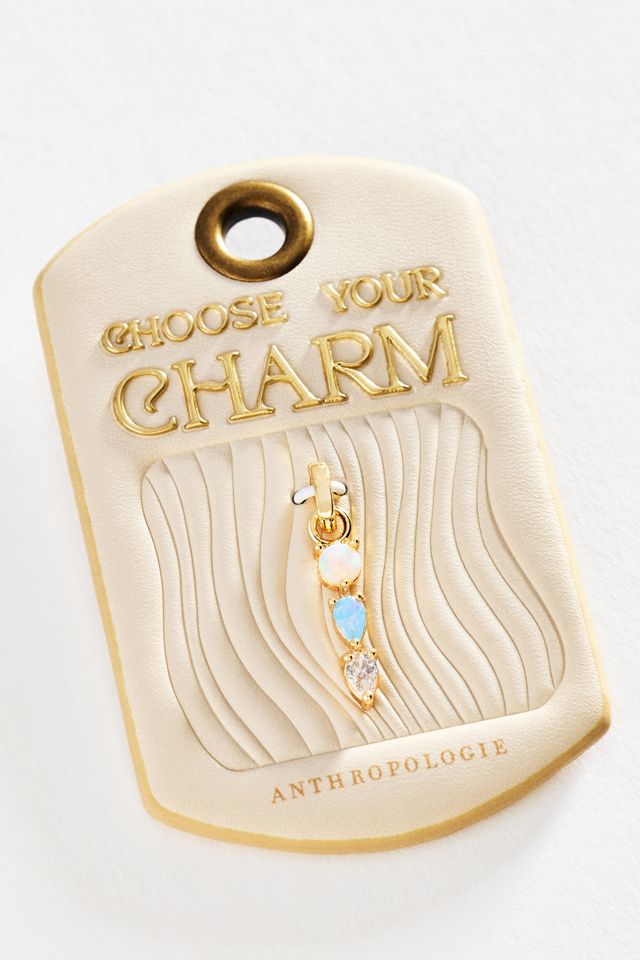 By Anthropologie Gemstone Charm #1