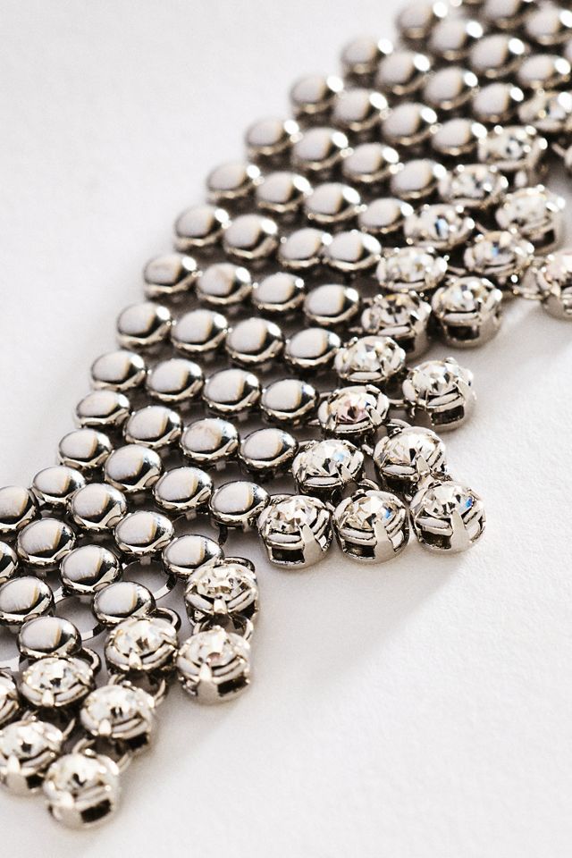 By Anthropologie Bulb Fringe Bracelet #1