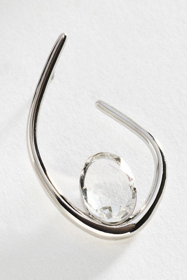 By Anthropologie Twisted Teardrop Earrings #1