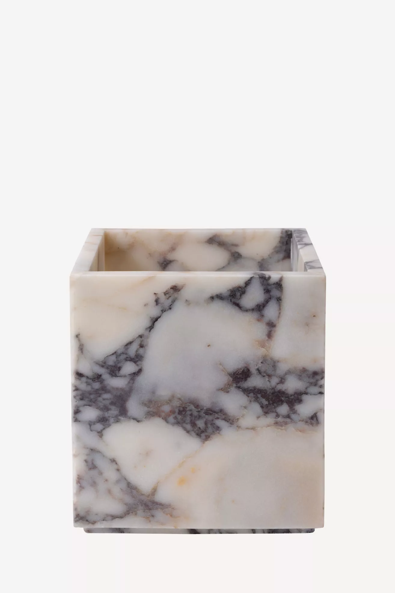 Alfredo Paredes Viola Marble Waste Basket