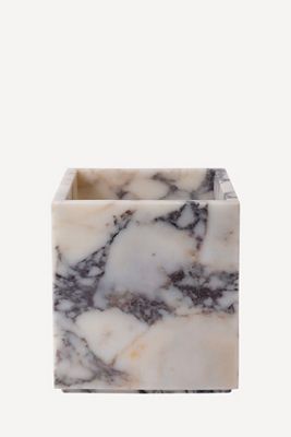 Alfredo Paredes Viola Marble Waste Basket