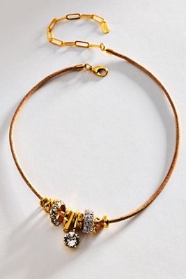 Elizabeth Cole Desta Charm Necklace