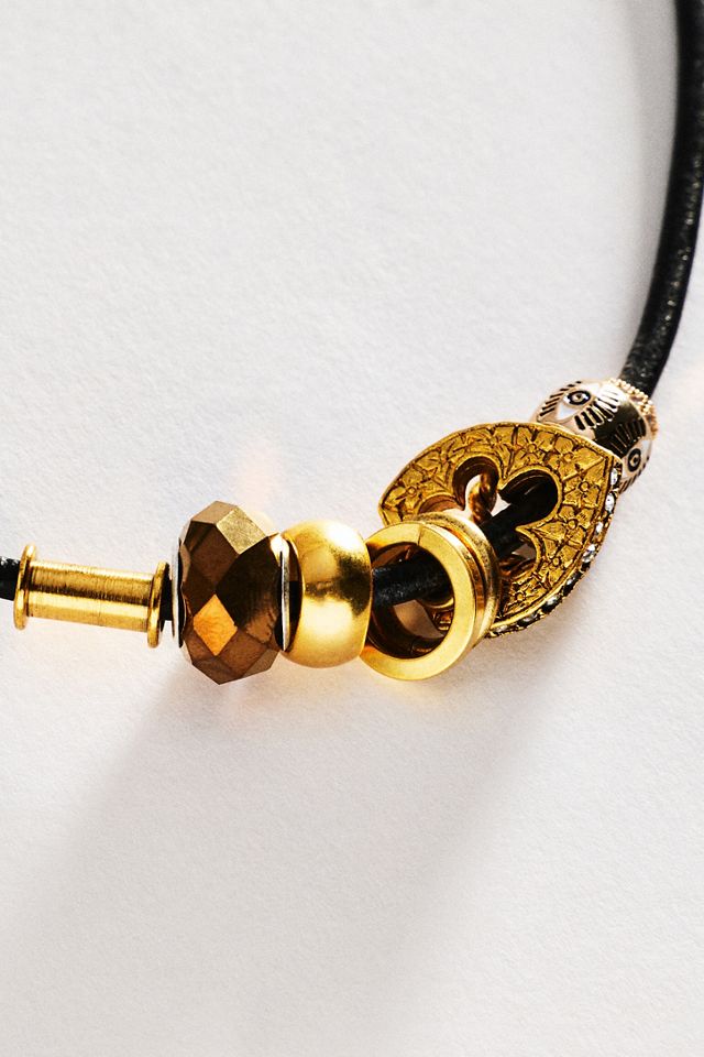 Elizabeth Cole Destria Charm Necklace #1
