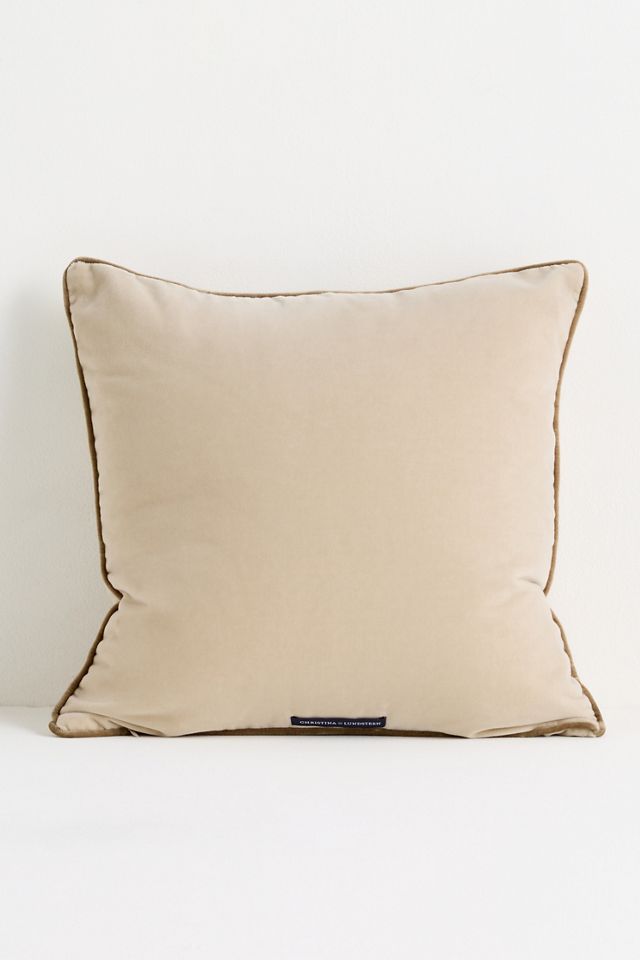 Christina Lundsteen Marigold Velvet Cushion Cover #2