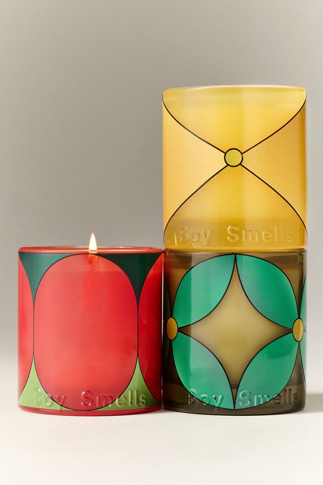Boy Smells Fresh XXXmas Tree Boxed Glass Candle #1