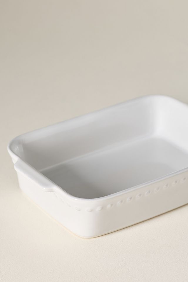 Costa Nova Small Pearl Stoneware Rectangular Baker #2