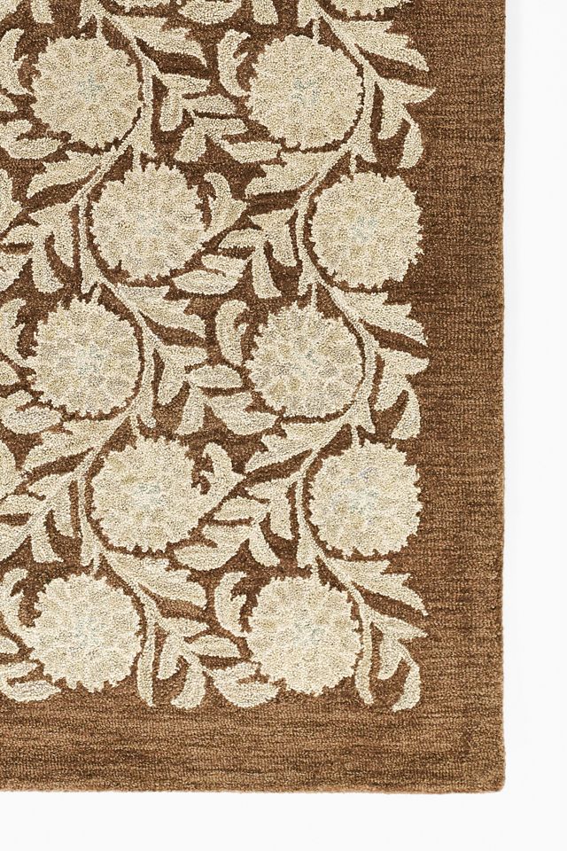 Momeni Oxford Floral Tufted Wool Rug #1