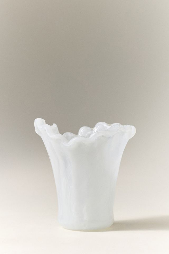 Vietri Onda Italian Glass Vase #1