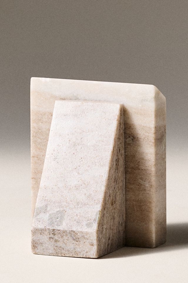 Brace Marble Bookend #2