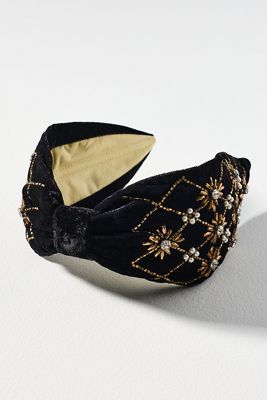 NamJosh Velvet Encrusted Headband