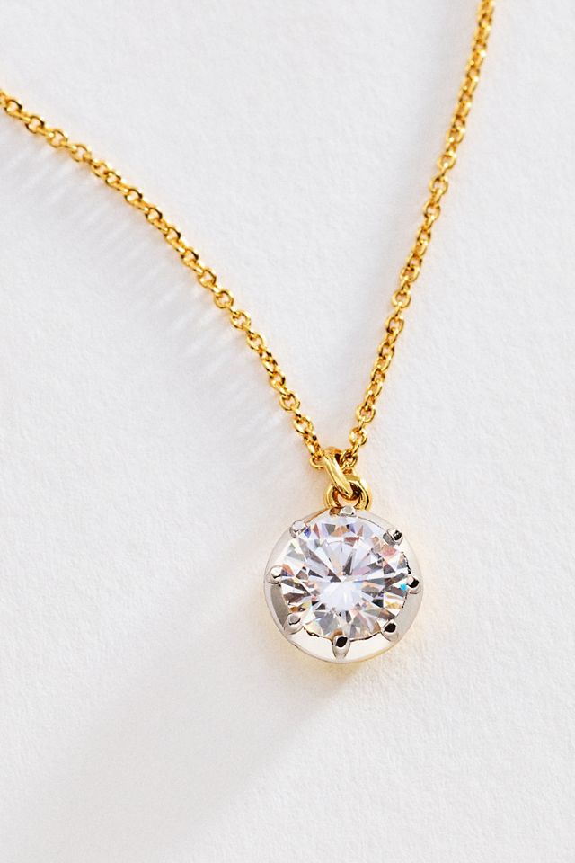 Electric Picks Harlow Crystal Pendant Necklace #1