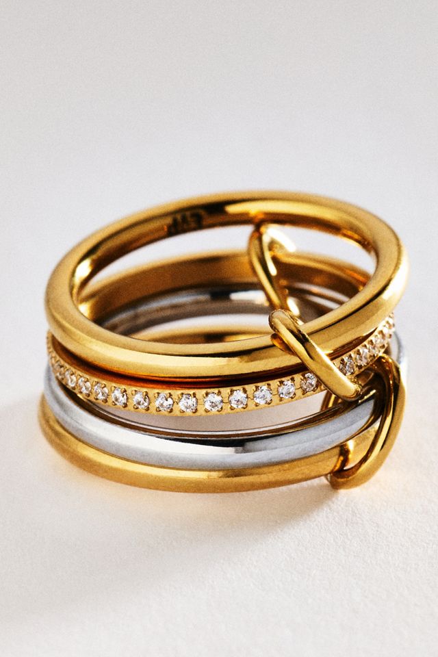 Electric Picks Heiress Two Tone Ring #1