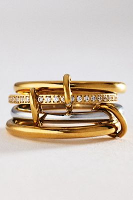 Electric Picks Heiress Two Tone Ring