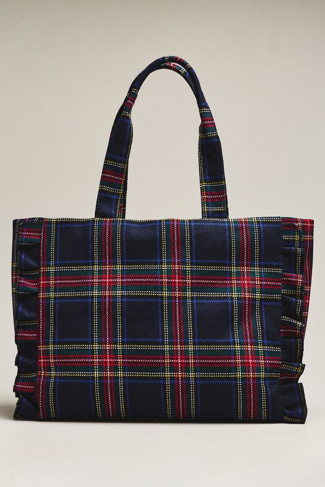 Shiraleah Scottie Ruffled Tote Bag #1