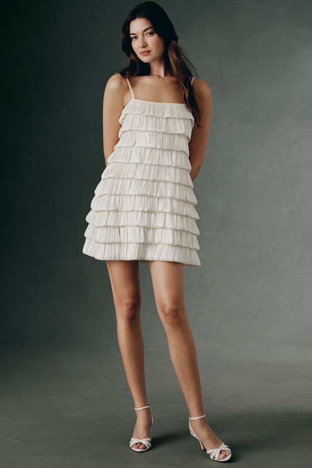 Endless Rose Tiered Bubble Ruffle Mini Dress #1
