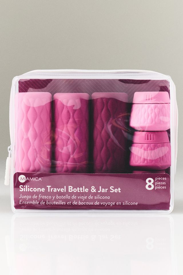 Miamica 8-Piece Silicone Bottle & Jar Set | Anthropologie