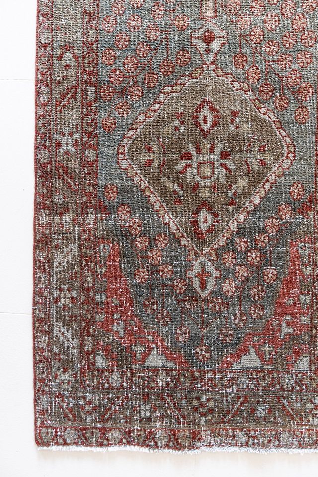 District Loom Vintage Persian Karaja Runner Rug #1