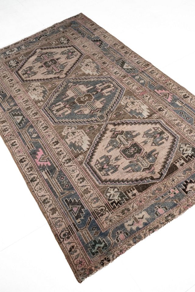 District Loom Vintage Persian Scatter Rug #2
