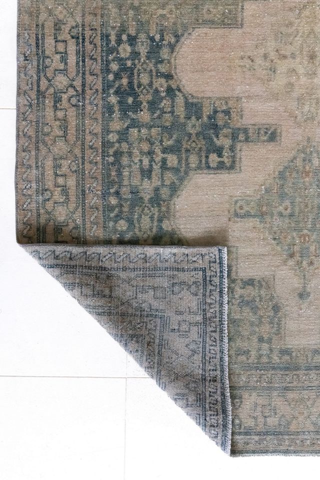 District Loom Vintage Senneh Scatter Rug #1
