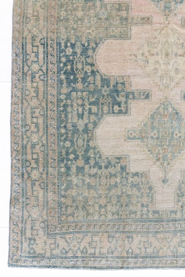 District Loom Vintage Senneh Scatter Rug #4
