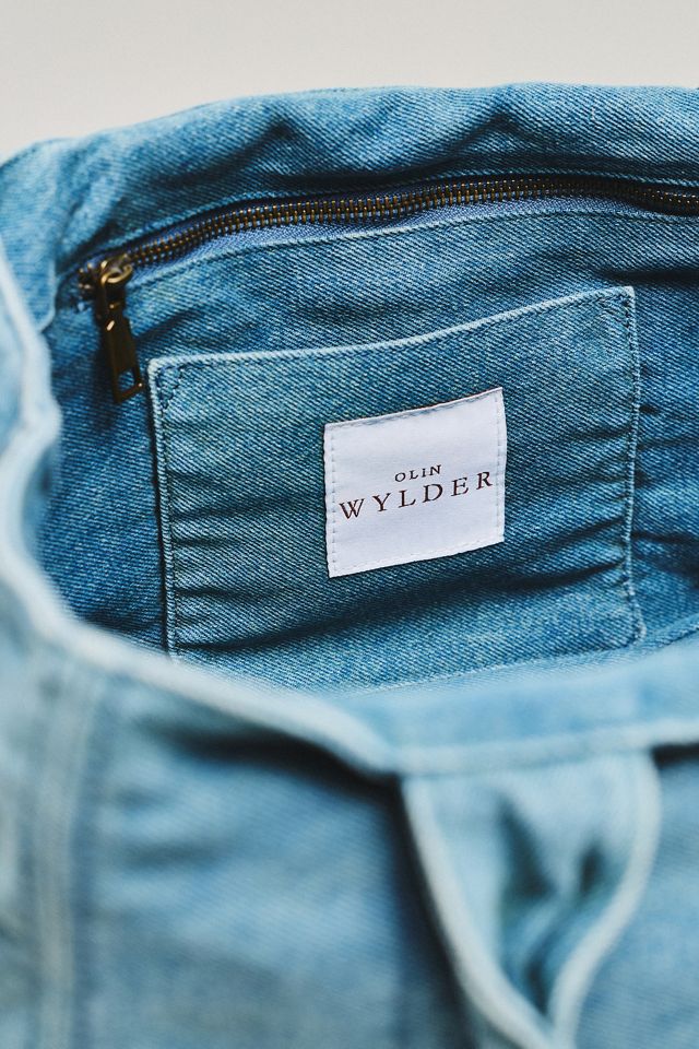 Wyeth Kelly 100% Cotton Denim Bag #2