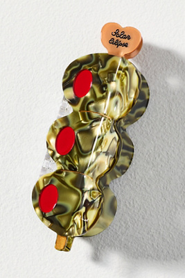 Solar Eclipse Icon Hair Claw Clip In Multi