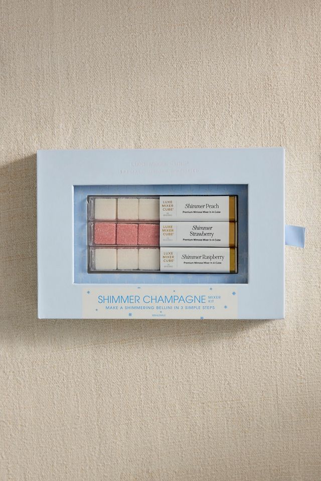 Shimmer Champagne Cocktail Sugar Cubes #1