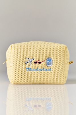 Abbode x Anthropologie Waffle Cosmetic Bag