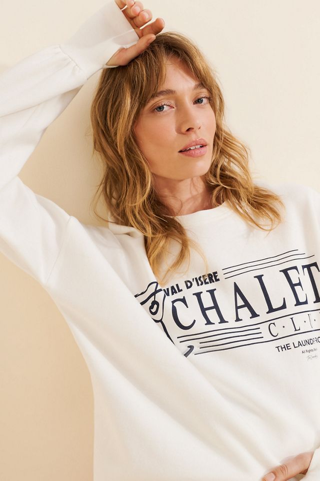 The Laundry Room Chalet Club Martini Sweatshirt #3