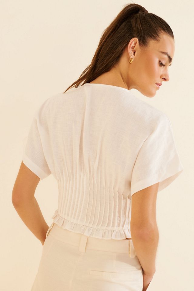 Exquise Cherelle Waisted Blouse #1