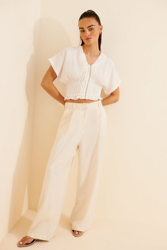 Exquise Cherelle Waisted Blouse #3
