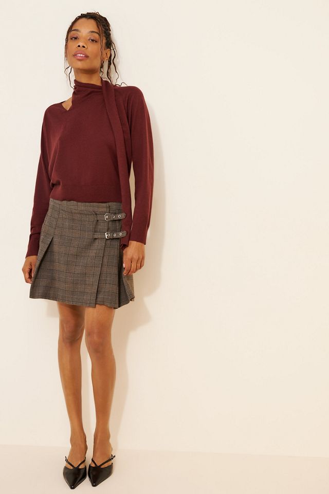 ASTR the Label Silvana Scarf Sweater #3