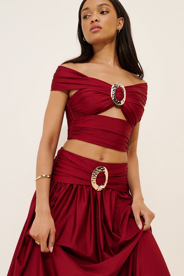 Runaway The Label Nivali Off Shoulder Top #3