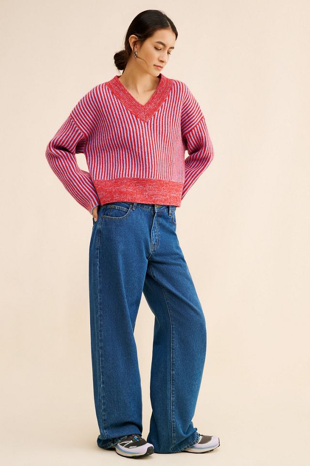 FRENCHMAUVE Zenya Wool Blend Pullover Sweater #3
