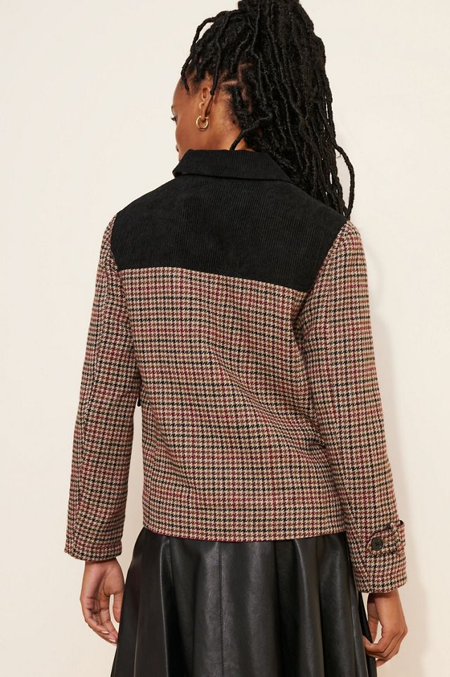NVLT Houndstooth Toggle Jacket #1