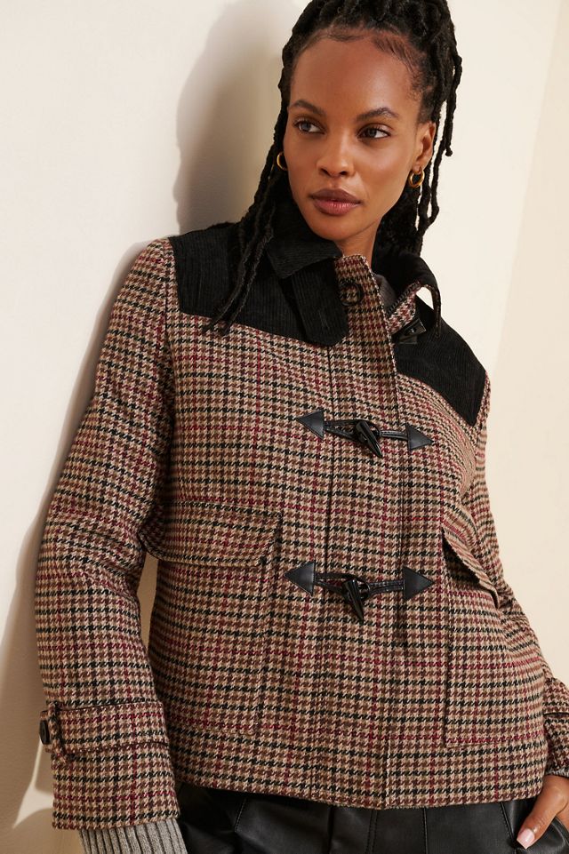 NVLT Houndstooth Toggle Jacket #2