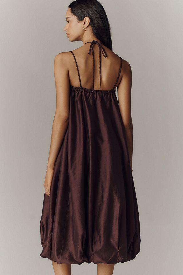 Strappy Bubble Midi Dress #1