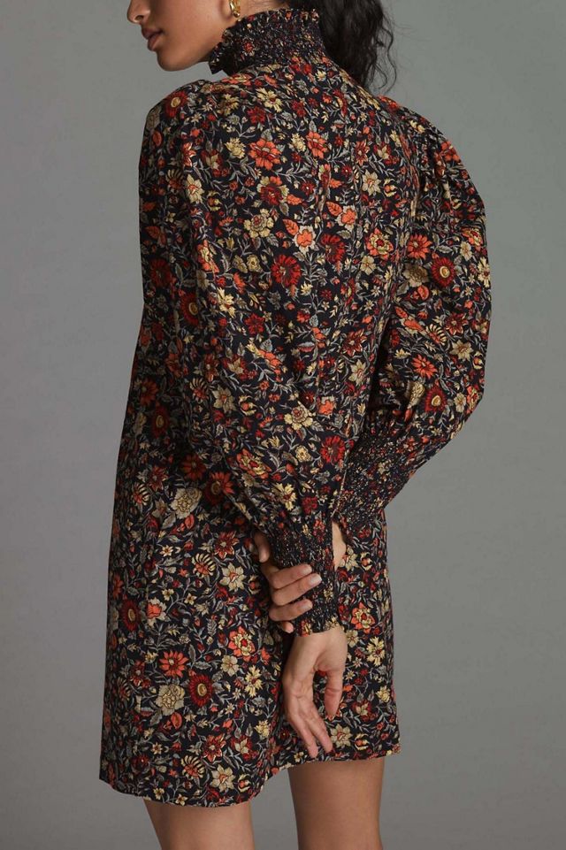 Plenty by Tracy Reese Smocked Floral Mini Dress #1