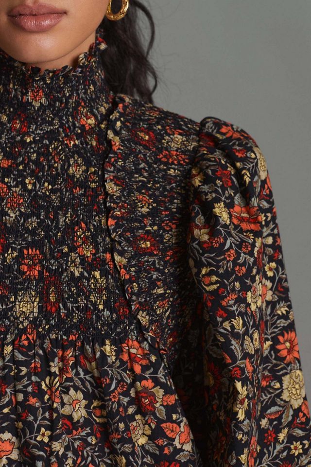 Plenty by Tracy Reese Smocked Floral Mini Dress #2