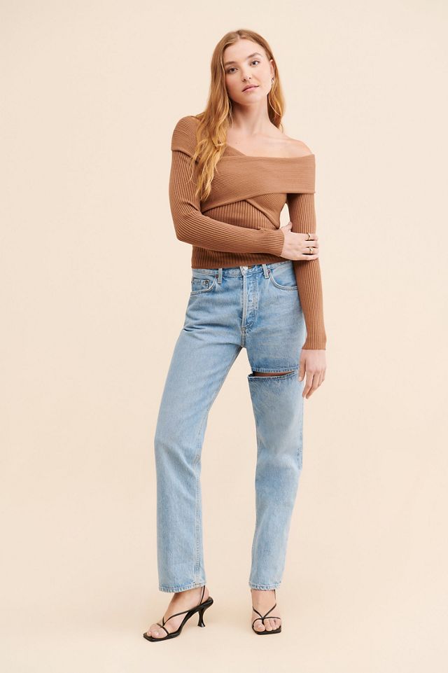 ASTR the Label Zayla Off-The-Shoulder Sweater #3